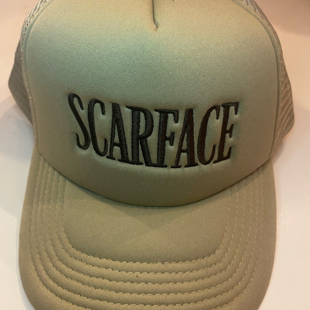 Scarface Tan & Brown Cap